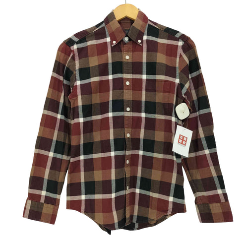 ブラックレーベルクレストブリッジ BLACK LABEL CRESTBRIDGE 長袖チェックボタンダウンシャツ メンズ import:S