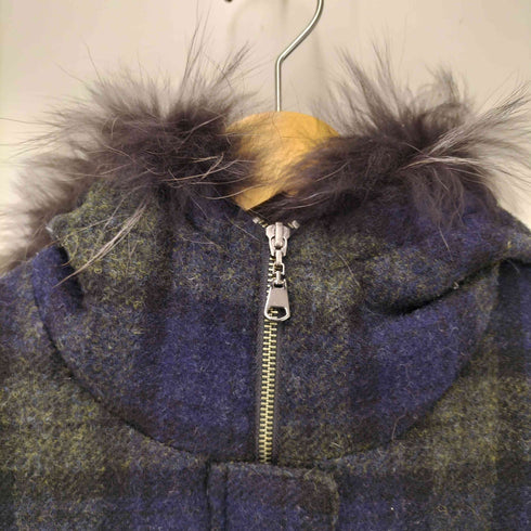 ダーマコレクション DAMA collection ラクーンファー ダウンコート レディース 3L
