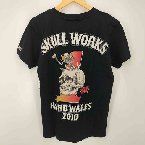 スカルワークス SKULL WORKS ドクロプリント Tシャツ メンズ M