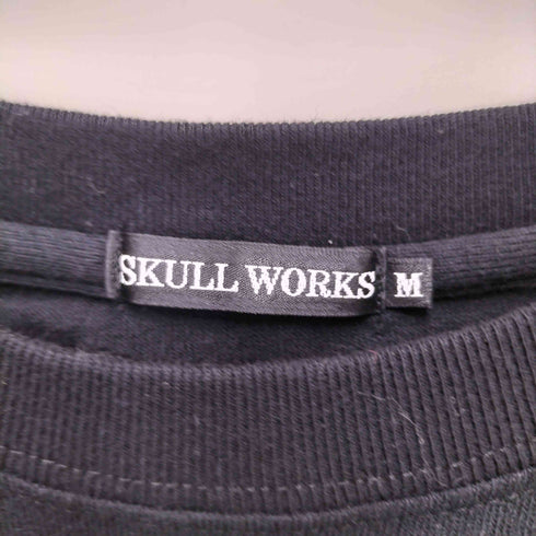 スカルワークス SKULL WORKS ドクロプリント Tシャツ メンズ M