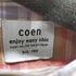 コーエン coen USAコットンチェック柄羽織シャツ レディース FREE