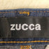 ズッカ ZUCCa 立体裁断 3Dカット 裾ジップ スリムデニム レディース JPN:M