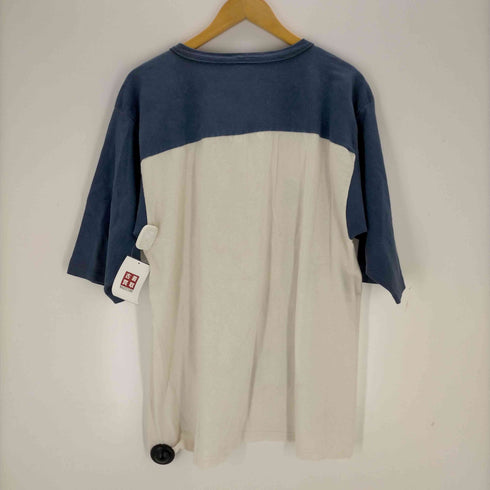 college ware usa 90s USA製 キャラクタープリントフットボールTシャツ メンズ import:XL