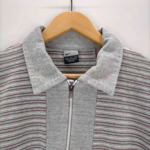 ナイキ NIKE 00S 銀タグ ハーフジップスウェットシャツ メンズ import:M
