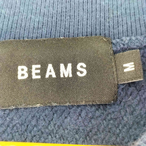 ビームス BEAMS プリント リバースウィーブ型スウェット メンズ JPN:M