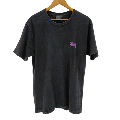 ステューシー Stussy ロゴプリントコットンクルーネックTシャツ メンズ JPN:M
