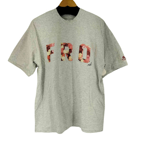 フリークスストア FREAKS STORE ×FROCLUB 霜降り 花柄プリント S/S スウェットTシャツ メンズ JPN:M