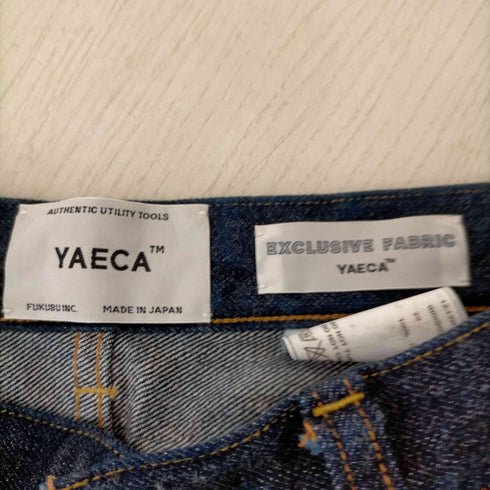 ヤエカ YAECA シームレススタンダードデニム メンズ UK:28-29