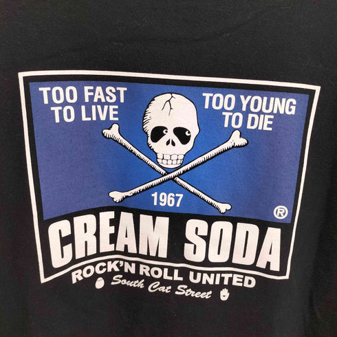 クリームソーダ CREAM SODA ロックンロールTシャツ メンズ M