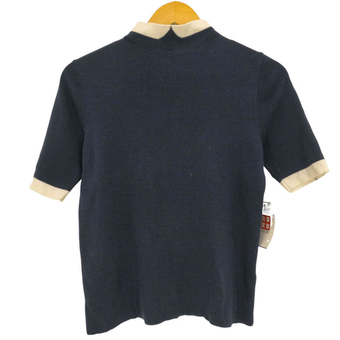 マッキントッシュフィロソフィー MACKINTOSH PHILOSOPHY インターシャカラーニットプルオーバー レディース DE:38