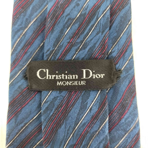 クリスチャンディオール Christian Dior ストライプ ネクタイ メンズ ONE SIZE