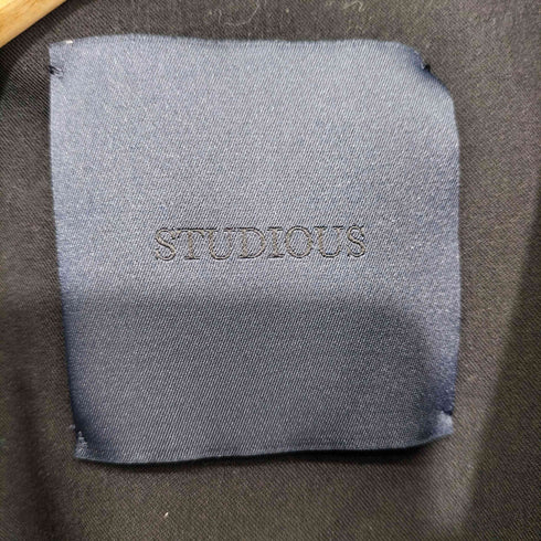 ステュディオス STUDIOUS 1B ノーカラー テーラードジャケット メンズ 1