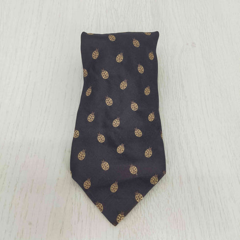 ドルチェアンドガッバーナ DOLCE&GABBANA テントウムシ柄 ネクタイ メンズ ONE SIZE