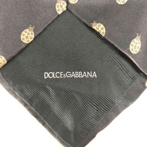 ドルチェアンドガッバーナ DOLCE&GABBANA テントウムシ柄 ネクタイ メンズ ONE SIZE