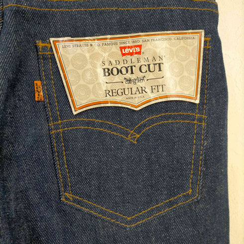 リーバイス Levis USA製 20517-0217 オレンジタブ ブーツカットデニムパンツ デッドストック フラッシャー メンズ 28