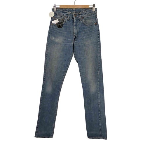 リーバイス Levis USA製 505-0217 66後期 ボタン裏16 黒カン 内股シングル 42TALON デニムパンツ メンズ 30