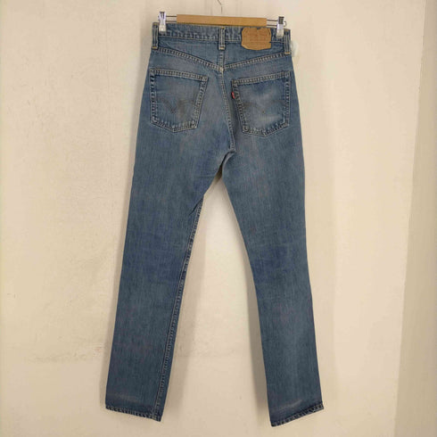リーバイス Levis USA製 505-0217 66後期 ボタン裏16 黒カン 内股シングル 42TALON デニムパンツ メンズ 30