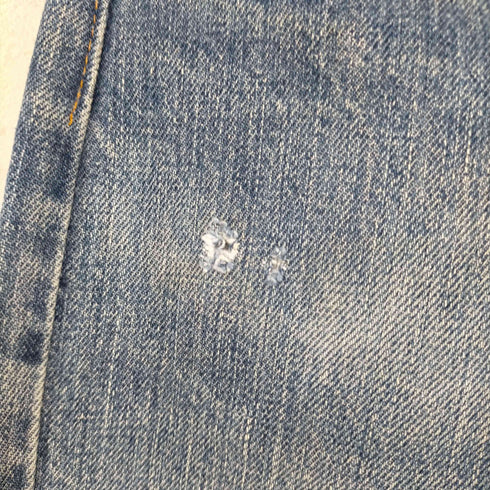 リーバイス Levis USA製 505-0217 66後期 ボタン裏16 黒カン 内股シングル 42TALON デニムパンツ メンズ 30
