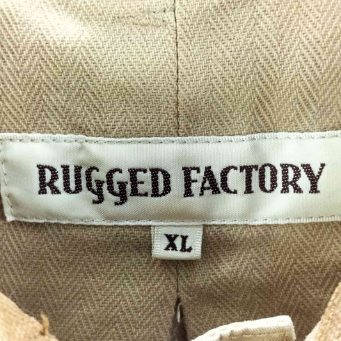 ラギッドファクトリー RUGGED FACTORY ショルダーパッチ ハンティング ジャケット メンズ JPN:XL