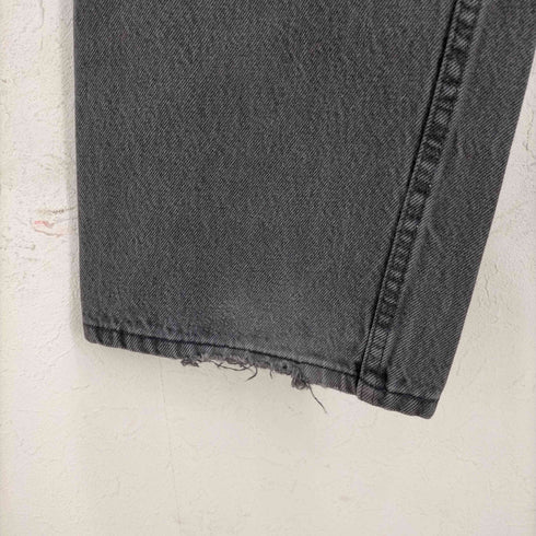 リーバイス Levis USA製 501 ボタン裏501 後染め ボタンフライ ブラックデニムパンツ メンズ 38