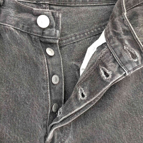 リーバイス Levis USA製 501-0185 ボタン裏524 後染め ボタンフライ ブラックデニムパンツ メンズ 29