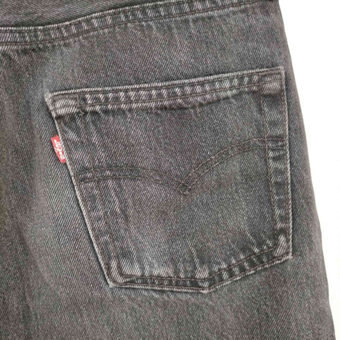 リーバイス Levis USA製 501-0185 ボタン裏524 後染め ボタンフライ ブラックデニムパンツ メンズ 29