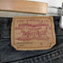 リーバイス Levis USA製 501-0185 ボタン裏524 後染め ボタンフライ ブラックデニムパンツ メンズ 29