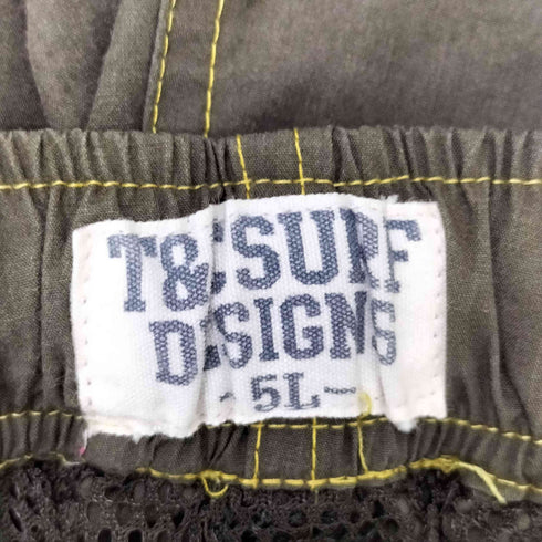 T&C Surf Designs 裏地メッシュ 6ポケット デタッチャブル イージーパンツ 裾ドローコード メンズ KL