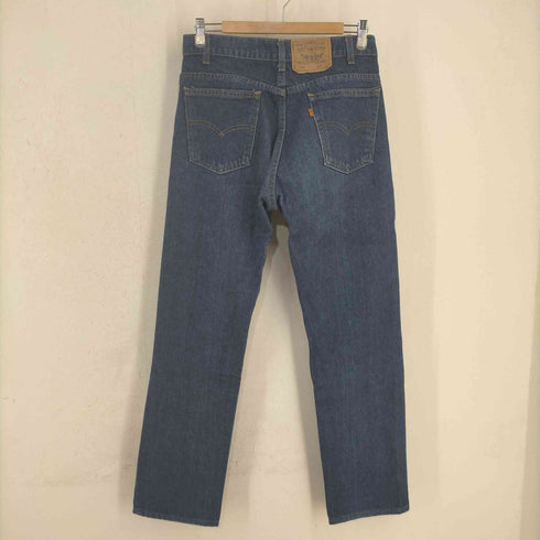 リーバイス Levis USA製 505-0215 ボタン裏585 オレンジタブ デニムパンツ 濃紺 メンズ 32