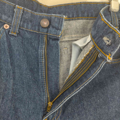 リーバイス Levis USA製 505-0215 ボタン裏585 オレンジタブ デニムパンツ 濃紺 メンズ 32