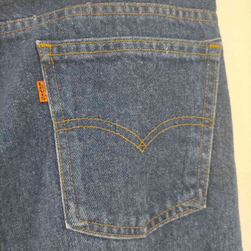 リーバイス Levis USA製 505-0215 ボタン裏585 オレンジタブ デニムパンツ 濃紺 メンズ 32