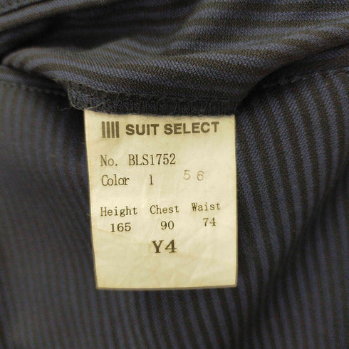 スーツセレクト SUIT SELECT ストライプウールセットアップ メンズ Y4