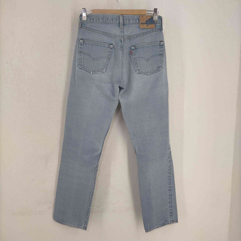 リーバイス Levis 80s MADE IN USA 501 エルパソ ボタンフライクラッシュデニム ボタン裏524 赤耳 黒カン メンズ W30 L34