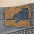 リーバイス Levis 80s MADE IN USA 501 エルパソ ボタンフライクラッシュデニム ボタン裏524 赤耳 黒カン メンズ W30 L34