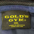 GOLD'S GYM 刺繍 コットンポリ アノラック パーカー ジャケット メンズ XXL