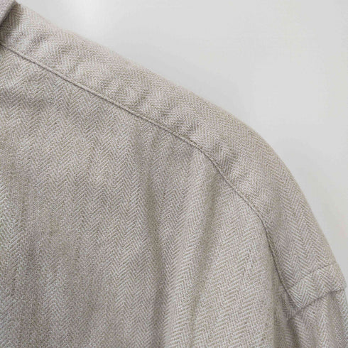 ポロバイラルフローレン Polo by RALPH LAUREN ポニー刺繍 BLAKE ヘリンボーンB/Dシャツ メンズ JPN:XL