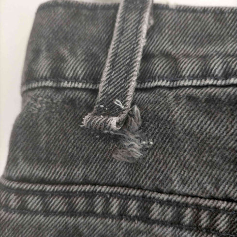 リーバイス Levis USA製 505 ボタン裏575 オレンジタブ サルファ染め REGULAR FIT ブラックデニムパンツ メンズ 34