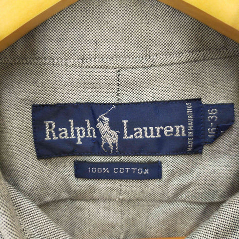 ラルフローレン RALPH LAUREN ポニー刺繍コットンB/Dシャツ メンズ 16-36