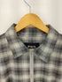 プア PWA PLAID BALOON SHIRT オンブレチェック ハーフジップ メンズ JPN:M