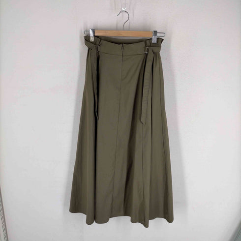 ダブルスタンダードクロージング DOUBLE STANDARD CLOTHING ウエストベルトフレアロングスカート レディース 38