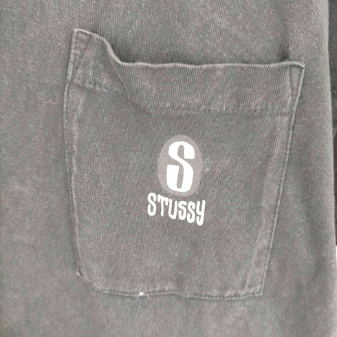 ステューシー Stussy グアマテラ製 胸元ロゴプリント Tシャツ メンズ import:XL