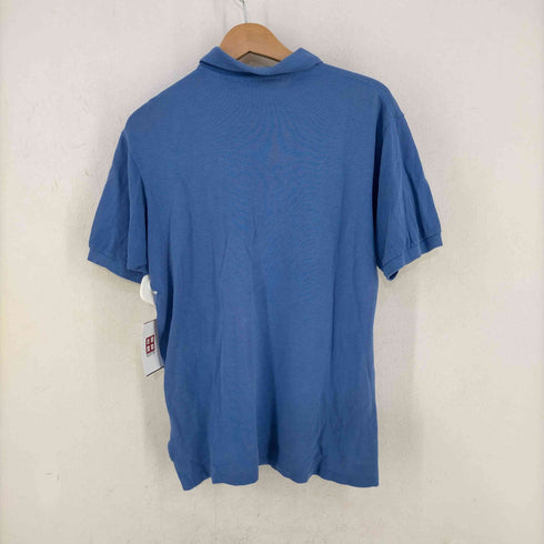 ランズエンド LANDS END 90s MADE IN USA 三角タグ コットンS/Sポロシャツ メンズ import:M