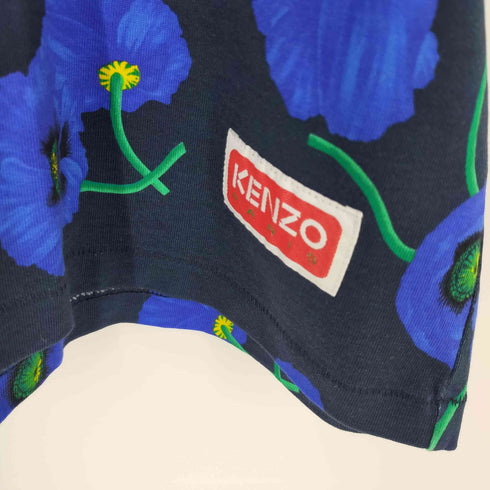 ケンゾーパリス KENZO PARIS 22SS POPPY クルーネックTシャツ フラワープリント ポピ メンズ import:M