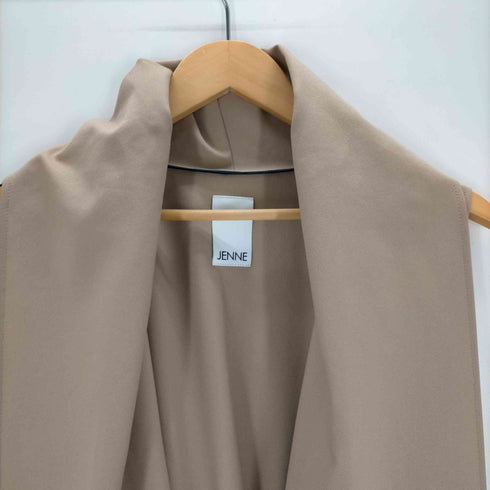 ジェンヌ JENNE ショールカラーオードリーロングジレ レディース JPN:S