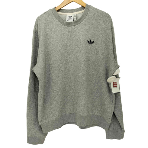 アディダスオリジナルス adidas Originals 2024SS WB L/S G CREW T IW1172 ロゴ刺繍 バックプリント クルーネックスウェット メンズ JPN:L