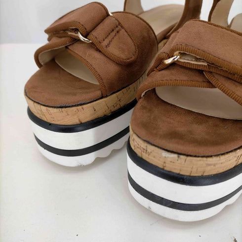 fabby fabby シャークソール厚底サンダル レディース JPN:L