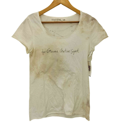 ゴア goa 切りっぱなし ムラ染めTシャツ ドリームキャッチャー レディース FREE