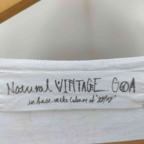 ゴア goa 切りっぱなし ムラ染めTシャツ ドリームキャッチャー レディース FREE