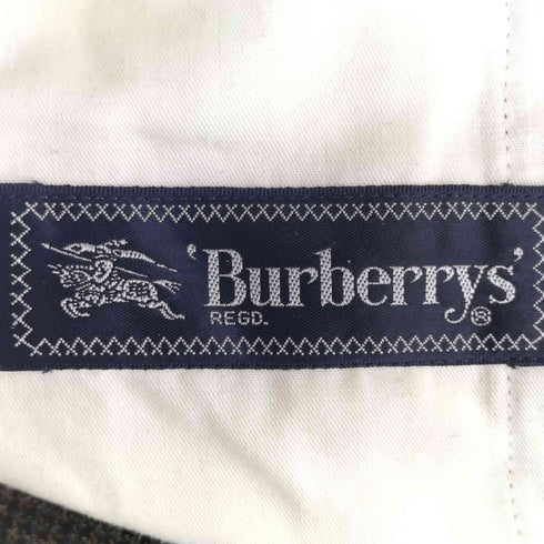 バーバリーズ BURBERRYS オーバーサイズ ツータックウールスラックス メンズ W94
