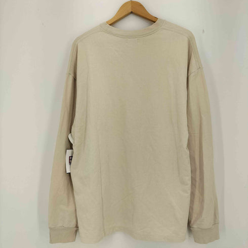 スティーブンアラン Steven Alan CTN/CU CREW NECK LONG SLEEVE TEE-BOX メンズ JPN:L